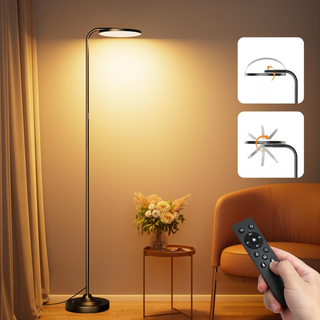 SIBRILLE 36W Rotating Floor Lamp