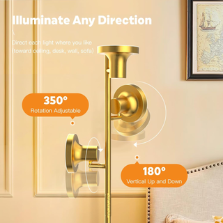 SIBRILLE 3-Head LED Tree Floor Lamp