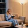 SIBRILLE Torchiere Floor Lamp - 72" Tall LED