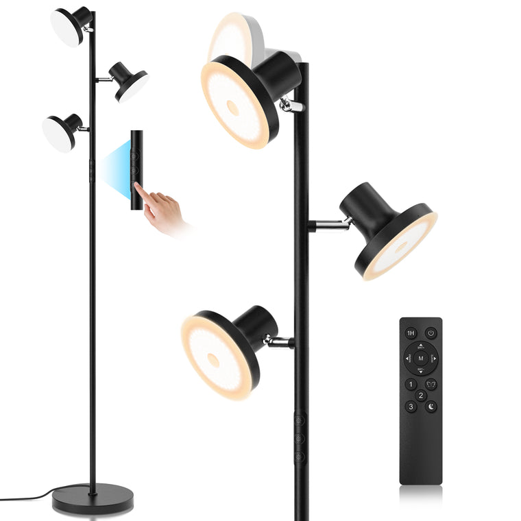 SIBRILLE 3-Head Floor Lamp