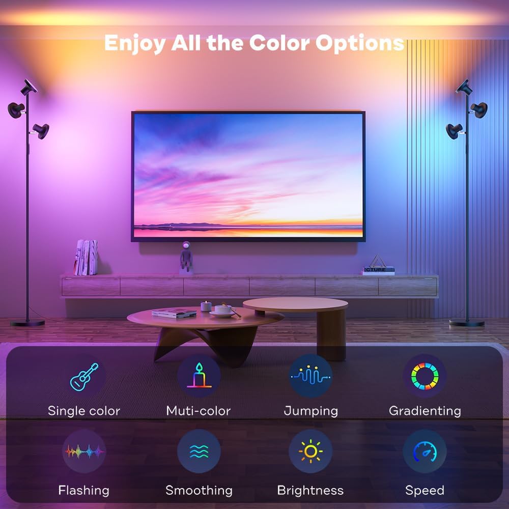 SIBRILLE 3-Head LED Tree Floor Lamp