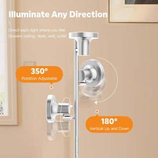 SIBRILLE 3-Head LED Tree Floor Lamp