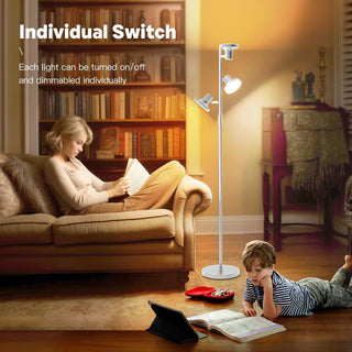 SIBRILLE 3-Head LED Tree Floor Lamp