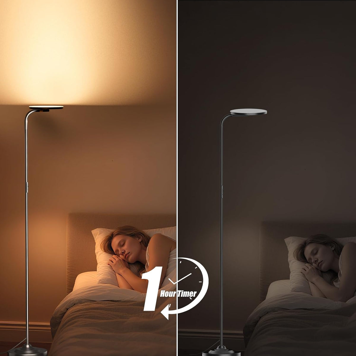 SIBRILLE Bedroom Floor Lamp