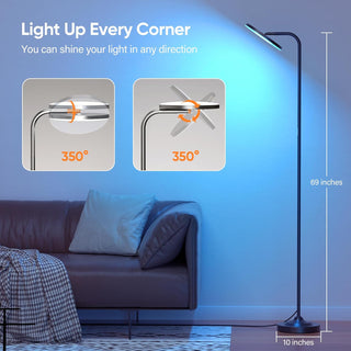SIBRILLE Bedroom Floor Lamp