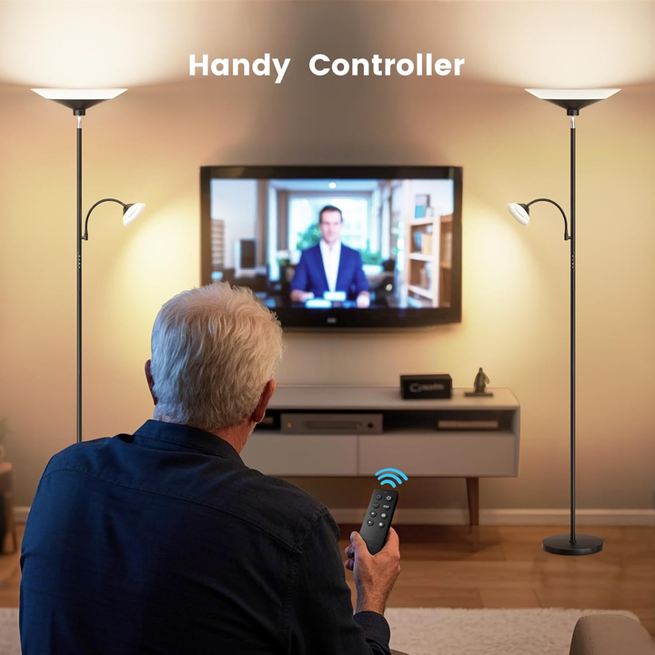 SIBRILLE LED Torchiere Floor Lamp