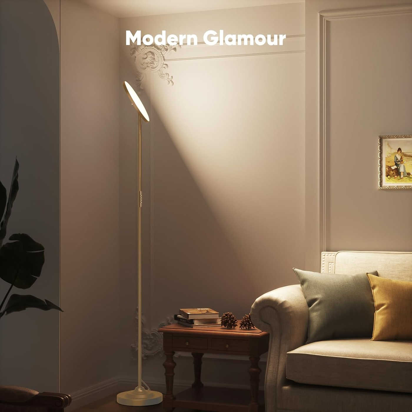 SIBRILLE 36W Rotating Floor Lamp