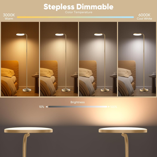 SIBRILLE 36W Rotating Floor Lamp