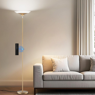 SIBRILLE Torchiere Floor Lamp - 72" Tall LED