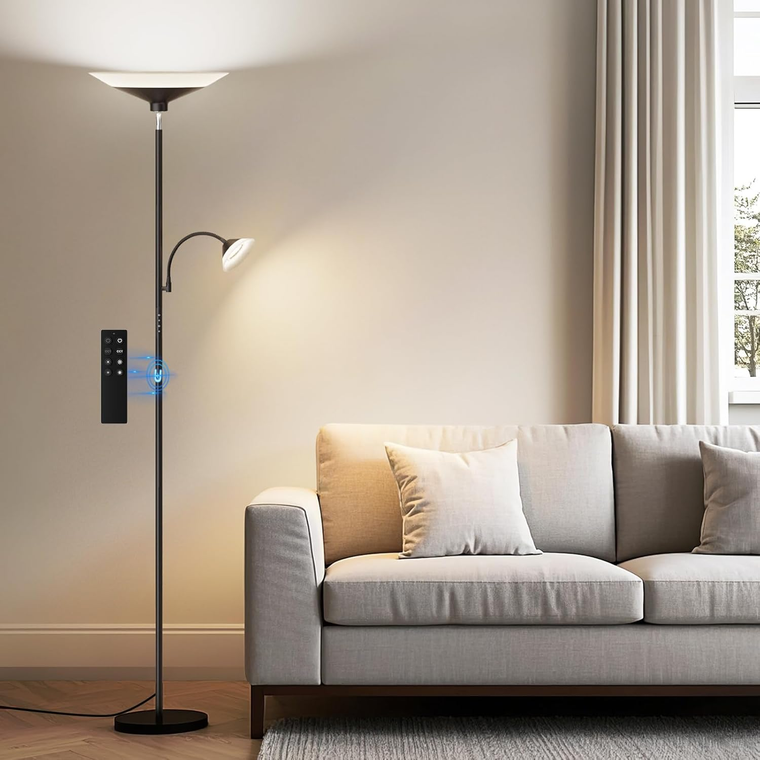 SIBRILLE LED Torchiere Floor Lamp