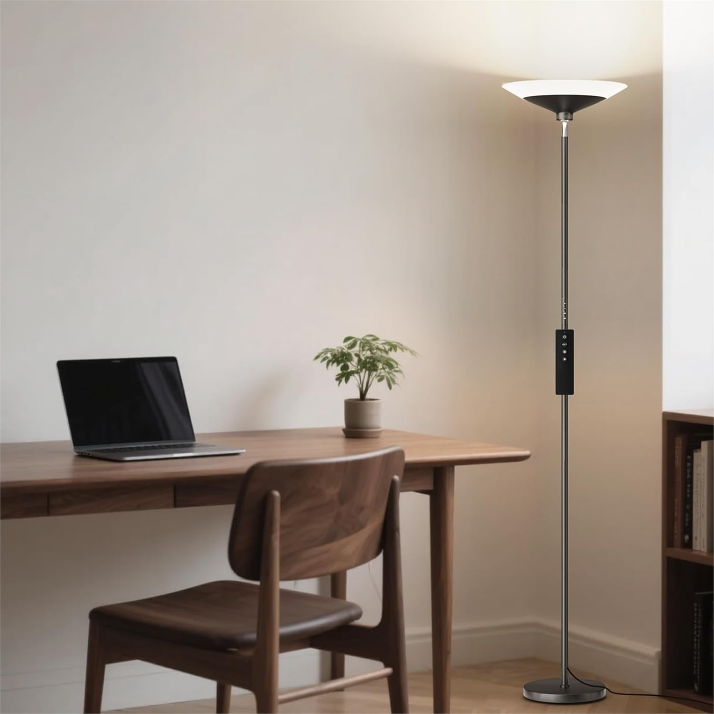 SIBRILLE Torchiere Floor Lamp - 72" Tall LED