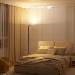 SIBRILLE Corner Floor Lamp orange gallery image 2