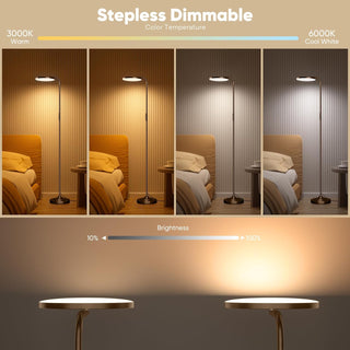 SIBRILLE Corner Floor Lamp orange gallery image 3