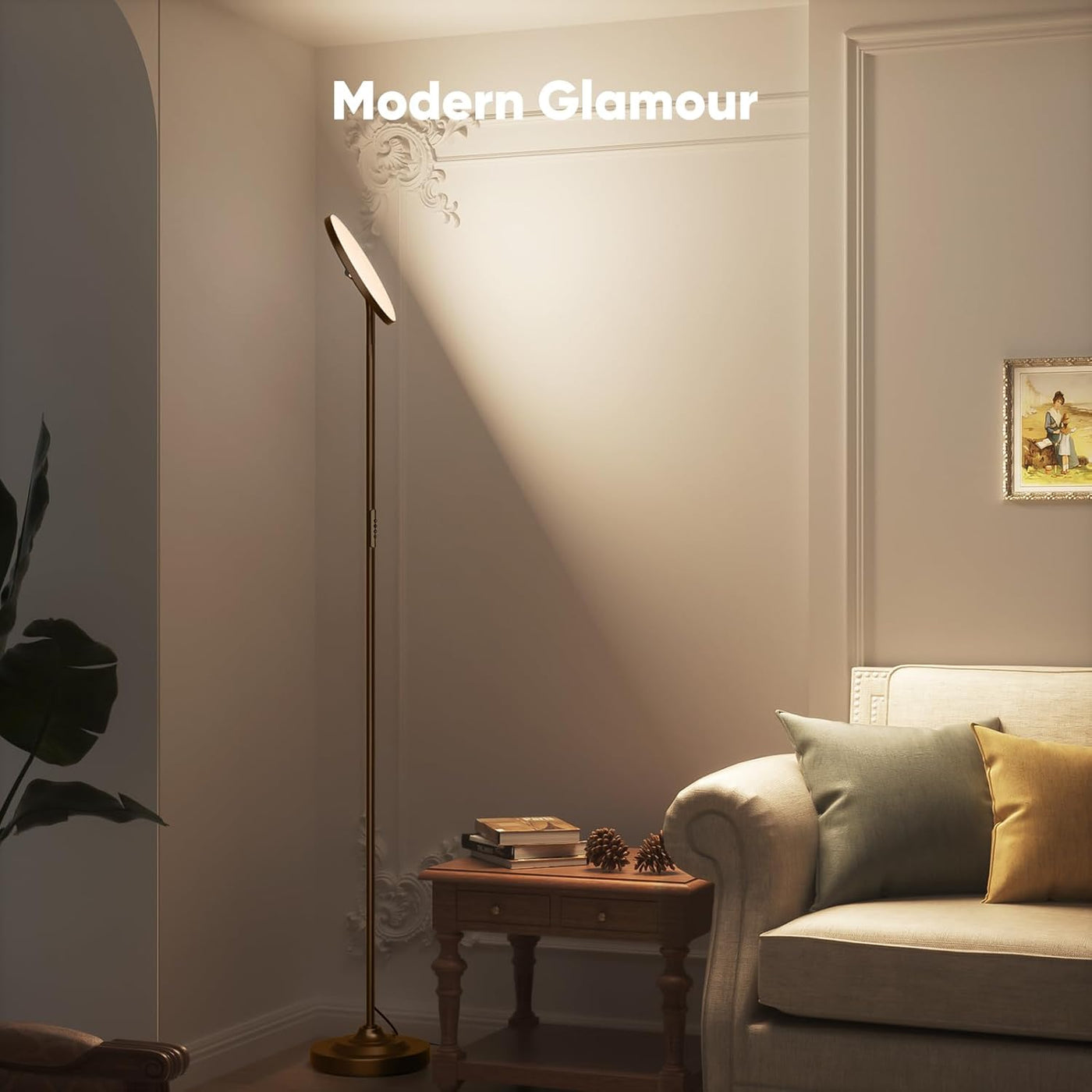 SIBRILLE Corner Floor Lamp orange gallery image 4