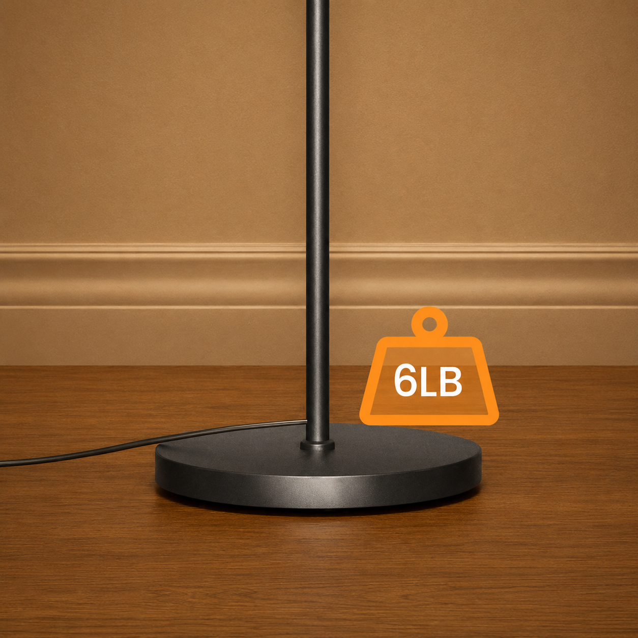 Attach the weighted base